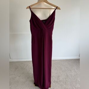 Burgundy Jumpsuit